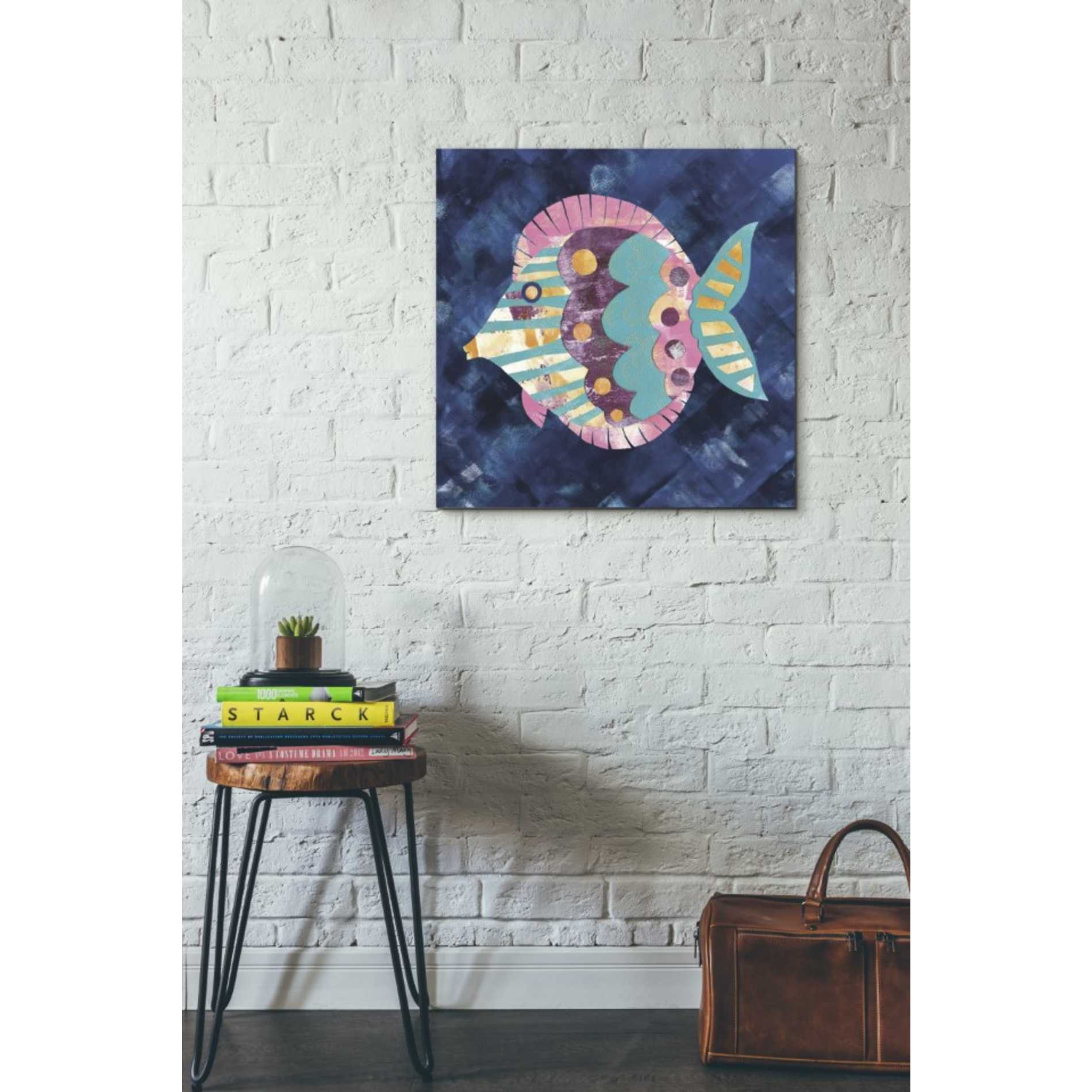'Boho Reef IV' by Wild Apple Portfolio, Canvas Wall Art,26 x 26