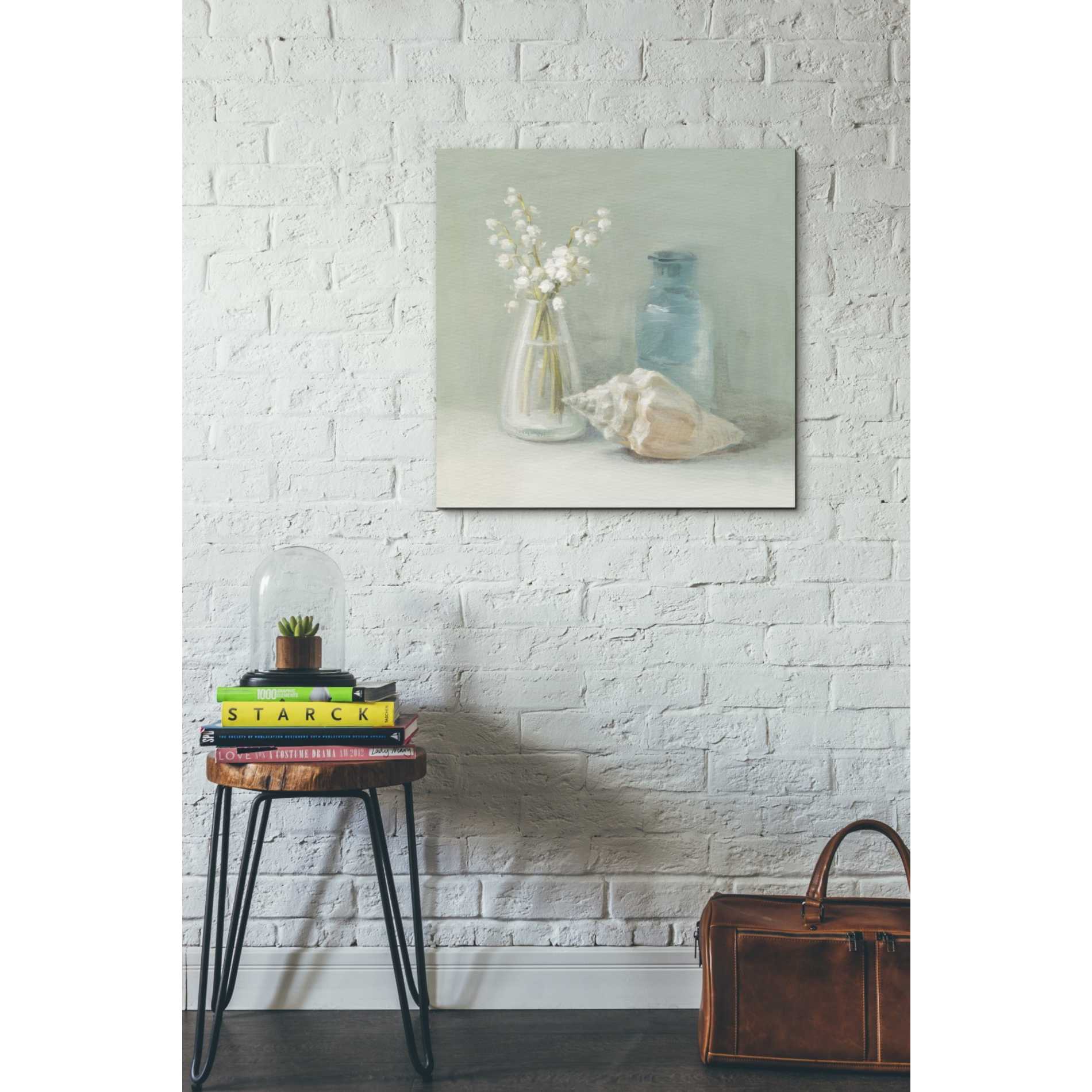 'Lily of the Valley Spa' by Danhui Nai, Canvas Wall Art,26 x 26