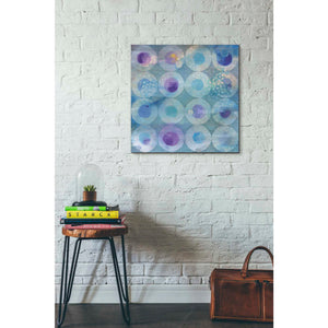 'Touching Circles II' by Danhui Nai, Canvas Wall Art,26 x 26
