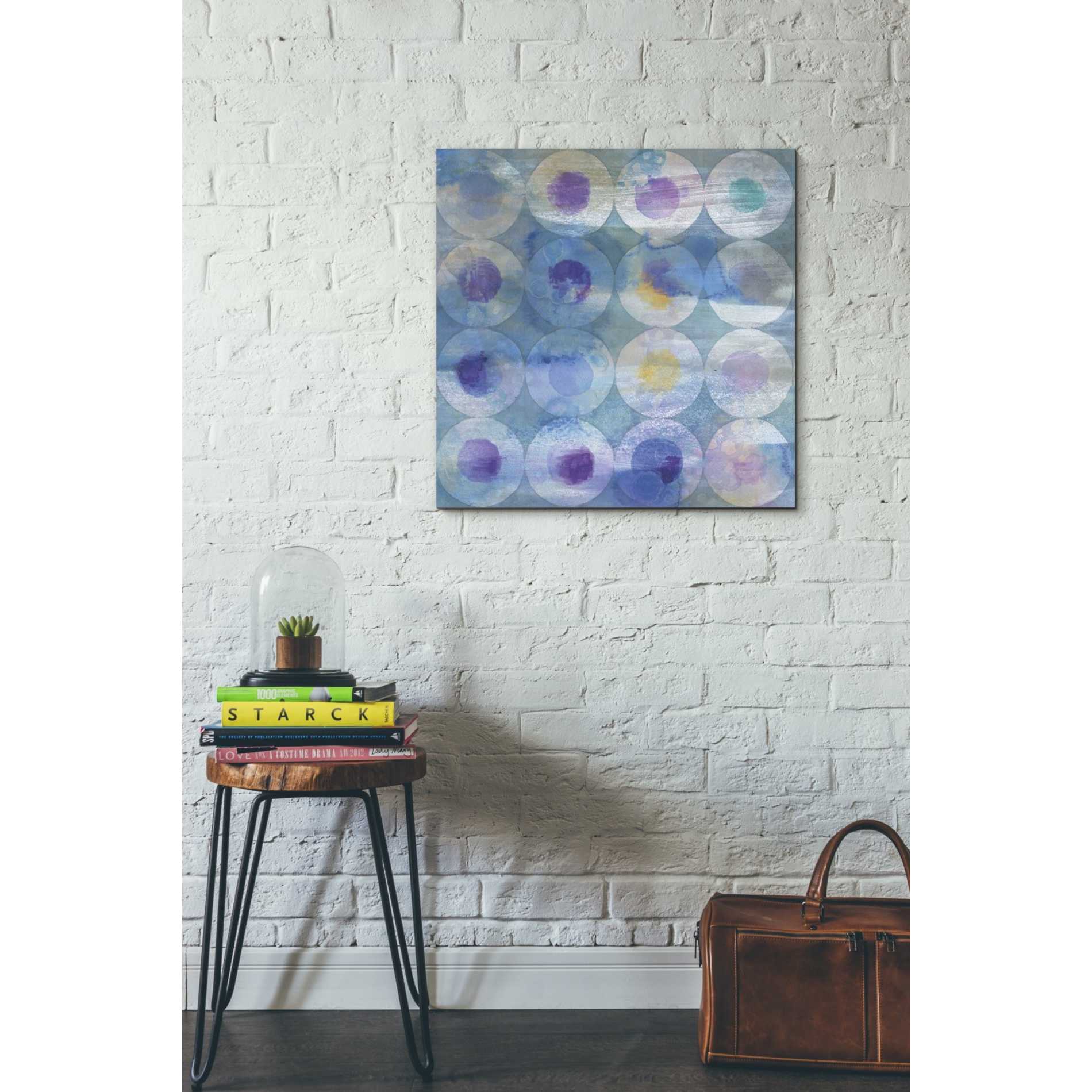 'Touching Circles III' by Danhui Nai, Canvas Wall Art,26 x 26