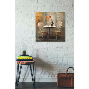 'Meet Me at Le Cafe I' by Danhui Nai, Canvas Wall Art,26 x 26