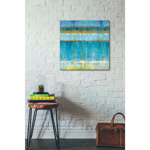 Image of 'Abstract Stripes' by Danhui Nai, Canvas Wall Art,26 x 26