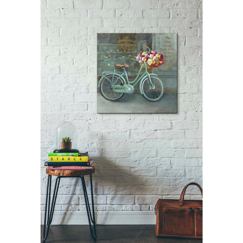 Image of 'Joy of Paris I' by Danhui Nai, Canvas Wall Art,26 x 26