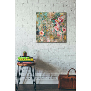 'Flower Shower' by Danhui Nai, Canvas Wall Art,26 x 26
