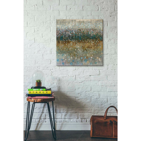 Image of 'Abstract Rain' by Danhui Nai, Canvas Wall Art,26 x 26
