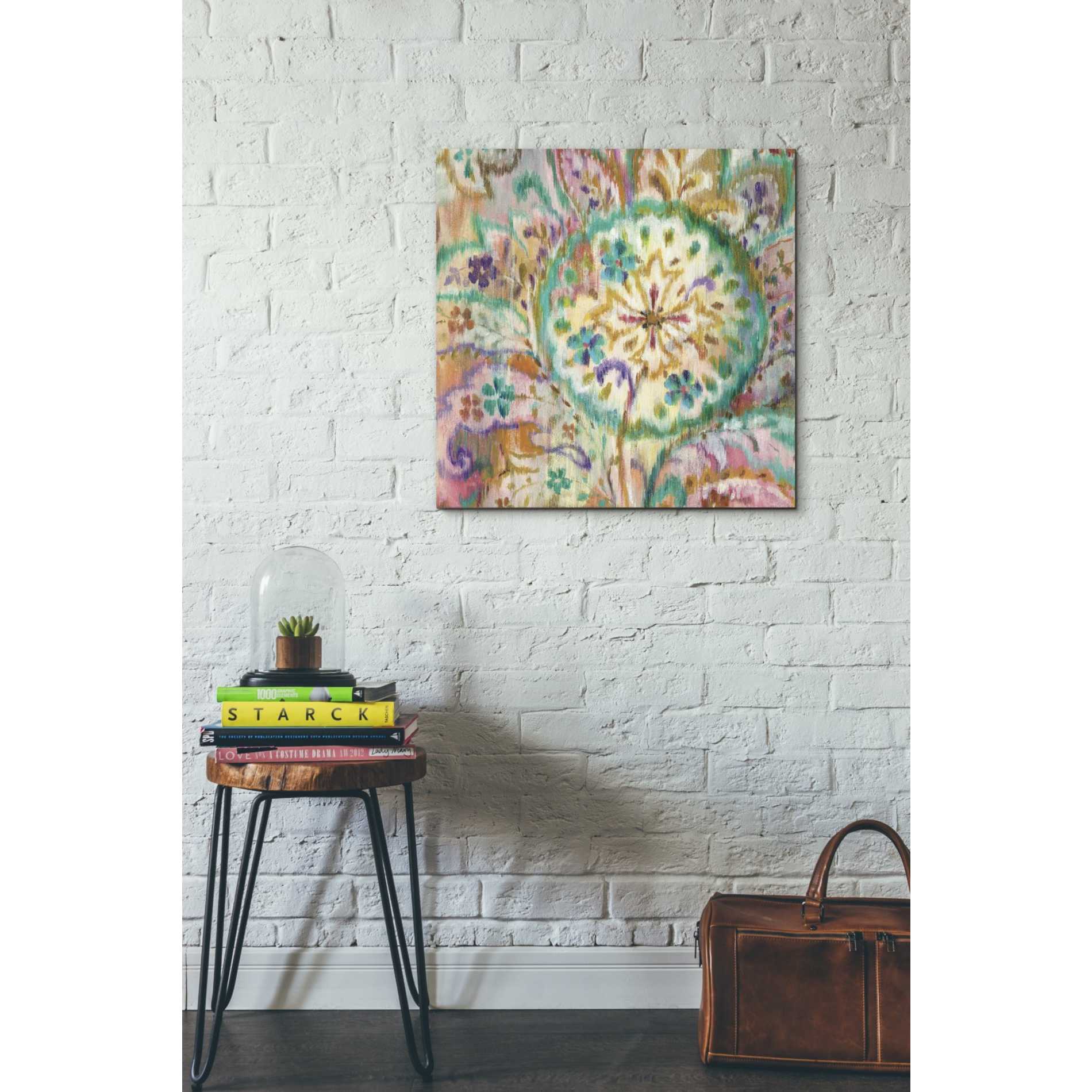 'Boho Paisley I Crop' by Danhui Nai, Canvas Wall Art,26 x 26