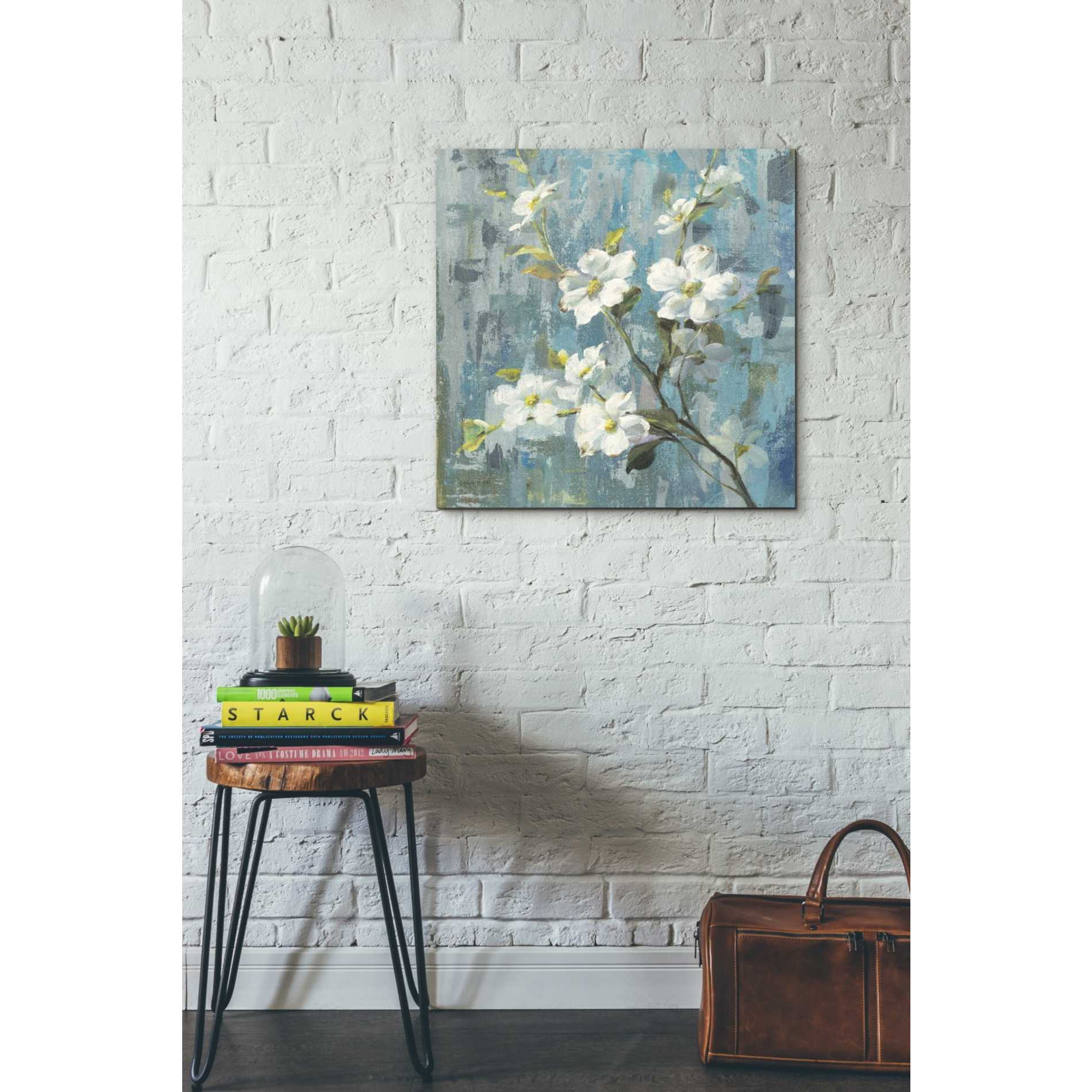 'Graceful Magnolia II' by Danhui Nai, Canvas Wall Art,26 x 26