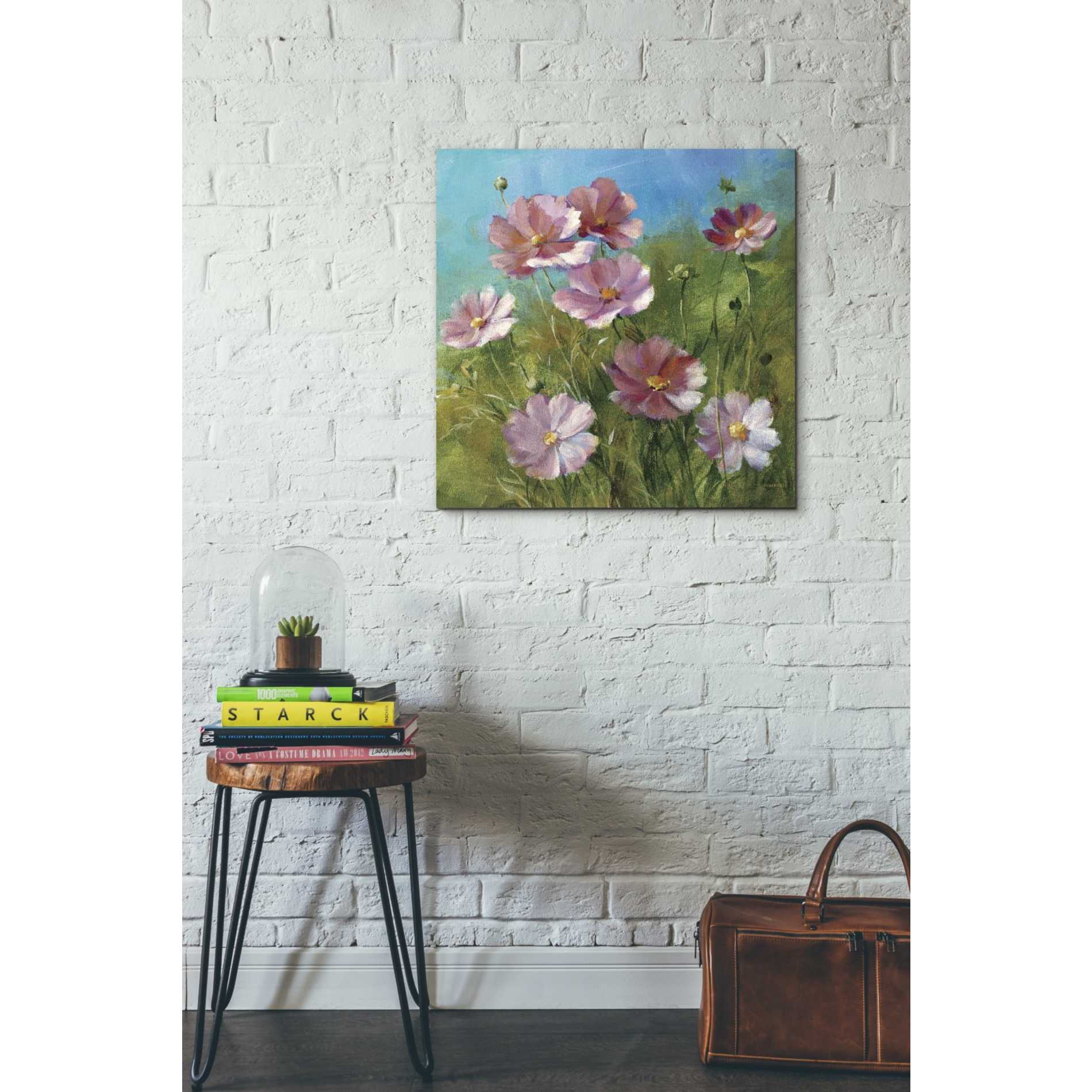 'Summer Field III' by Danhui Nai, Canvas Wall Art,26 x 26