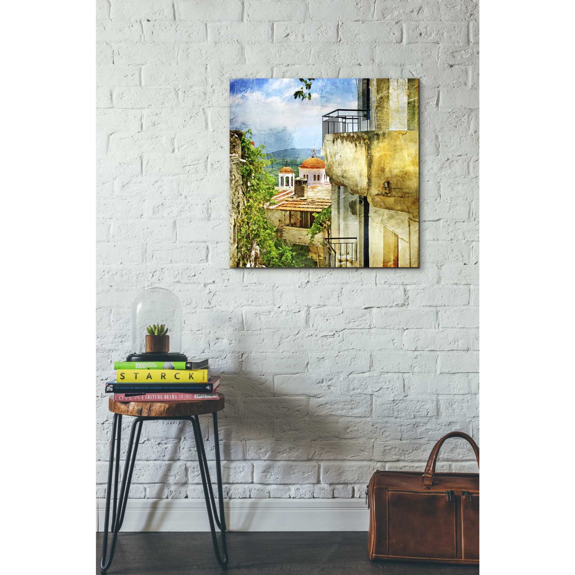 'Santorini II' Canvas Wall Art,26 x 26
