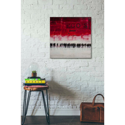 Image of 'EGO'S' by DB Waterman, Canvas Wall Art,26 x 26