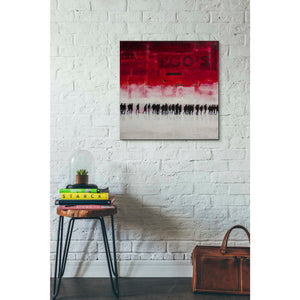 'EGO'S' by DB Waterman, Canvas Wall Art,26 x 26