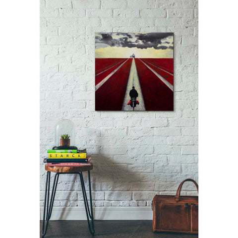 Image of 'WE'LL MEET AGAIN' by DB Waterman, Canvas Wall Art,26 x 26