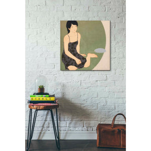 'Waka Kaede' by Sai Tamiya, Canvas Wall Art,26 x 26