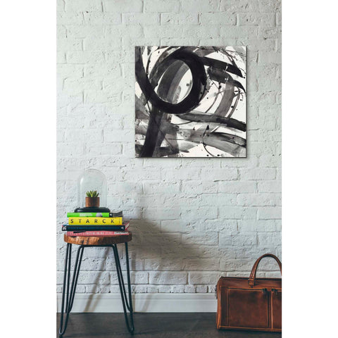 Image of 'Roller Coaster II on White' by Albena Hristova, Canvas Wall Art,26 x 26