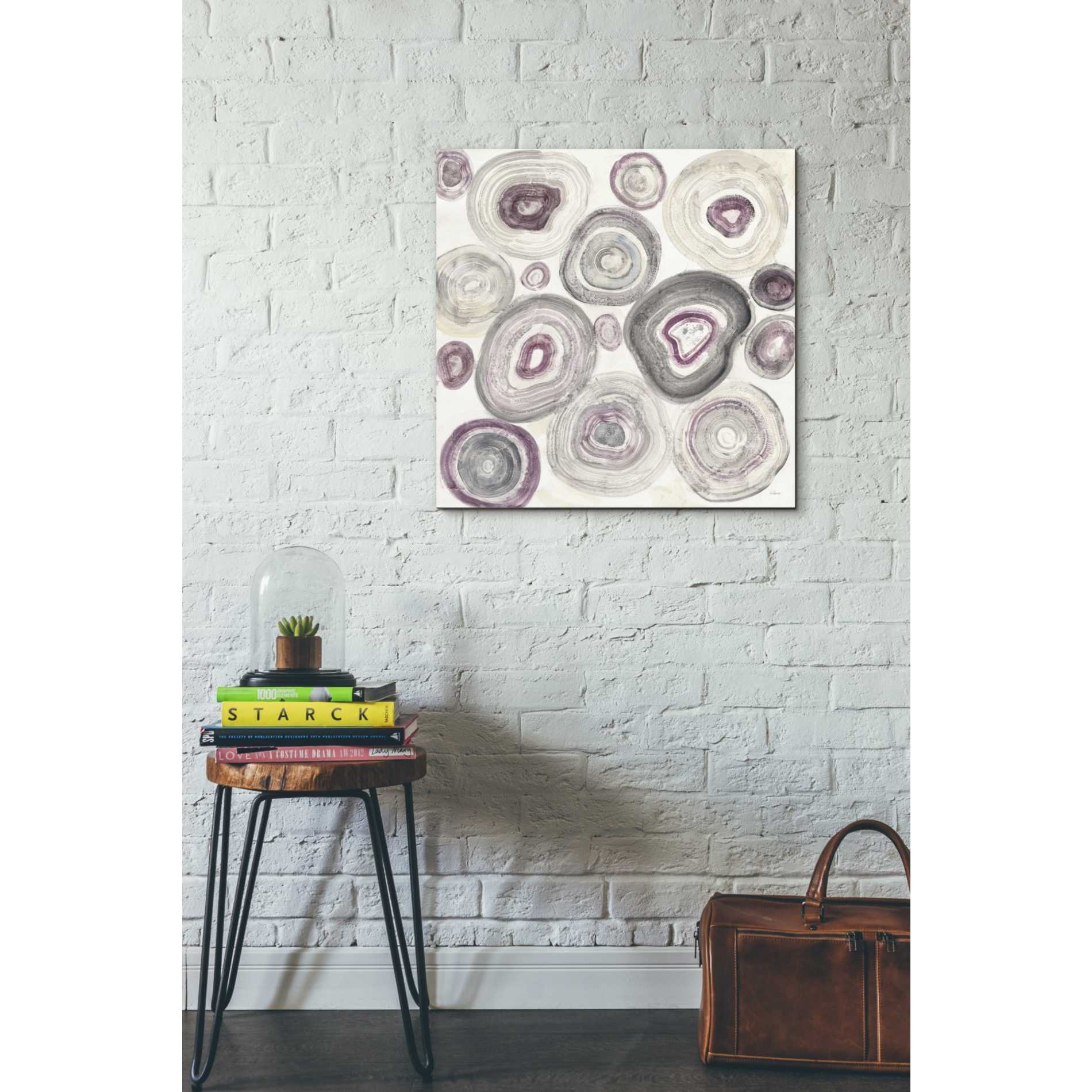 'Rings of Power v2' by Albena Hristova, Canvas Wall Art,26 x 26