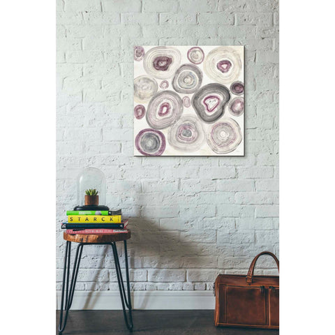 Image of 'Rings of Power v2' by Albena Hristova, Canvas Wall Art,26 x 26