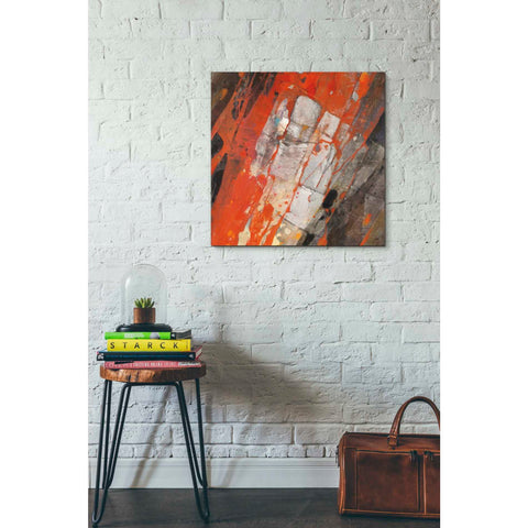 Image of 'Hot Lava' by Albena Hristova, Canvas Wall Art,26 x 26