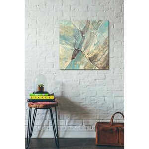 'Blue Water II' by Albena Hristova, Canvas Wall Art,26 x 26