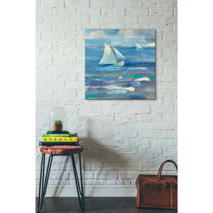 'Ocean Sail V.2 Sq' by Albena Hristova, Canvas Wall Art,26 x 26