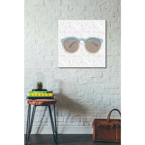 'Must Have Fashion I Gray White' by Emily Adams, Canvas Wall Art,26 x 26