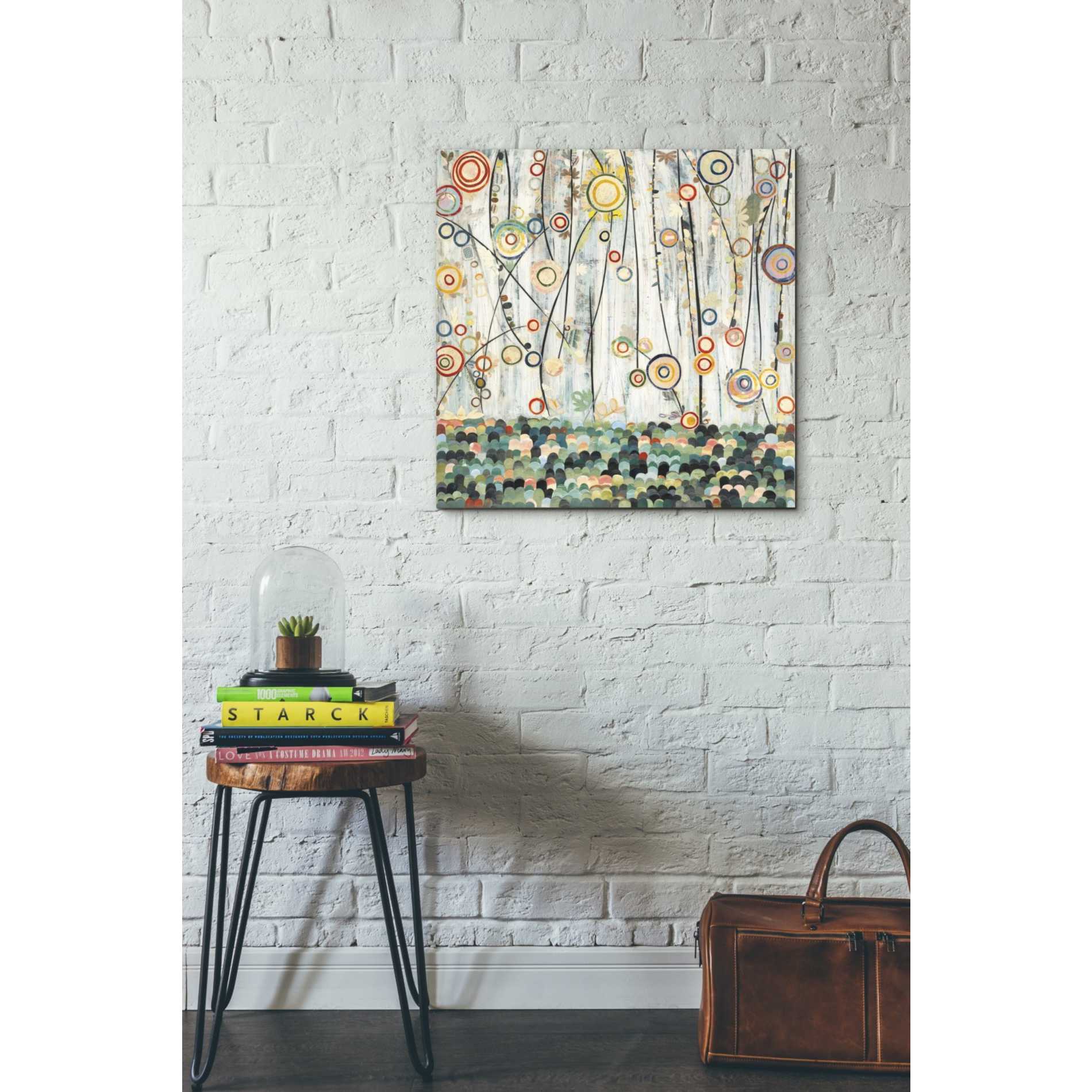 'Blooming Meadow' by Candra Boggs, Canvas Wall Art,26 x 26