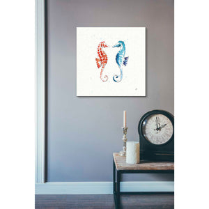 'Maritime IX' by Daphne Brissonet, Canvas Wall Art,26 x 26