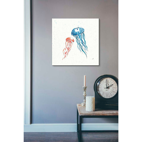 Image of 'Maritime VI' by Daphne Brissonet, Canvas Wall Art,26 x 26