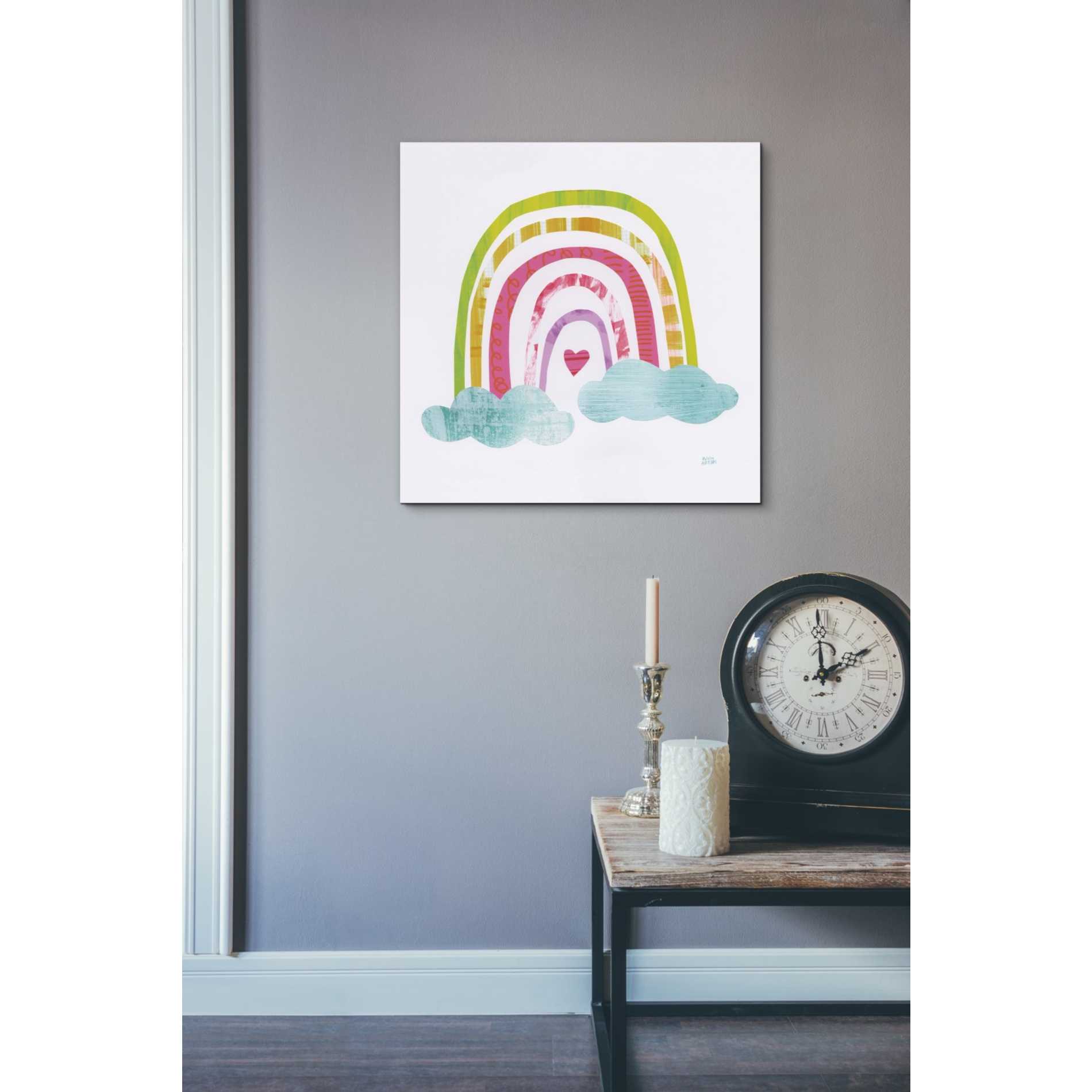 'Unicorn Magic VII Sq' by Melissa Averinos, Canvas Wall Art,26 x 26