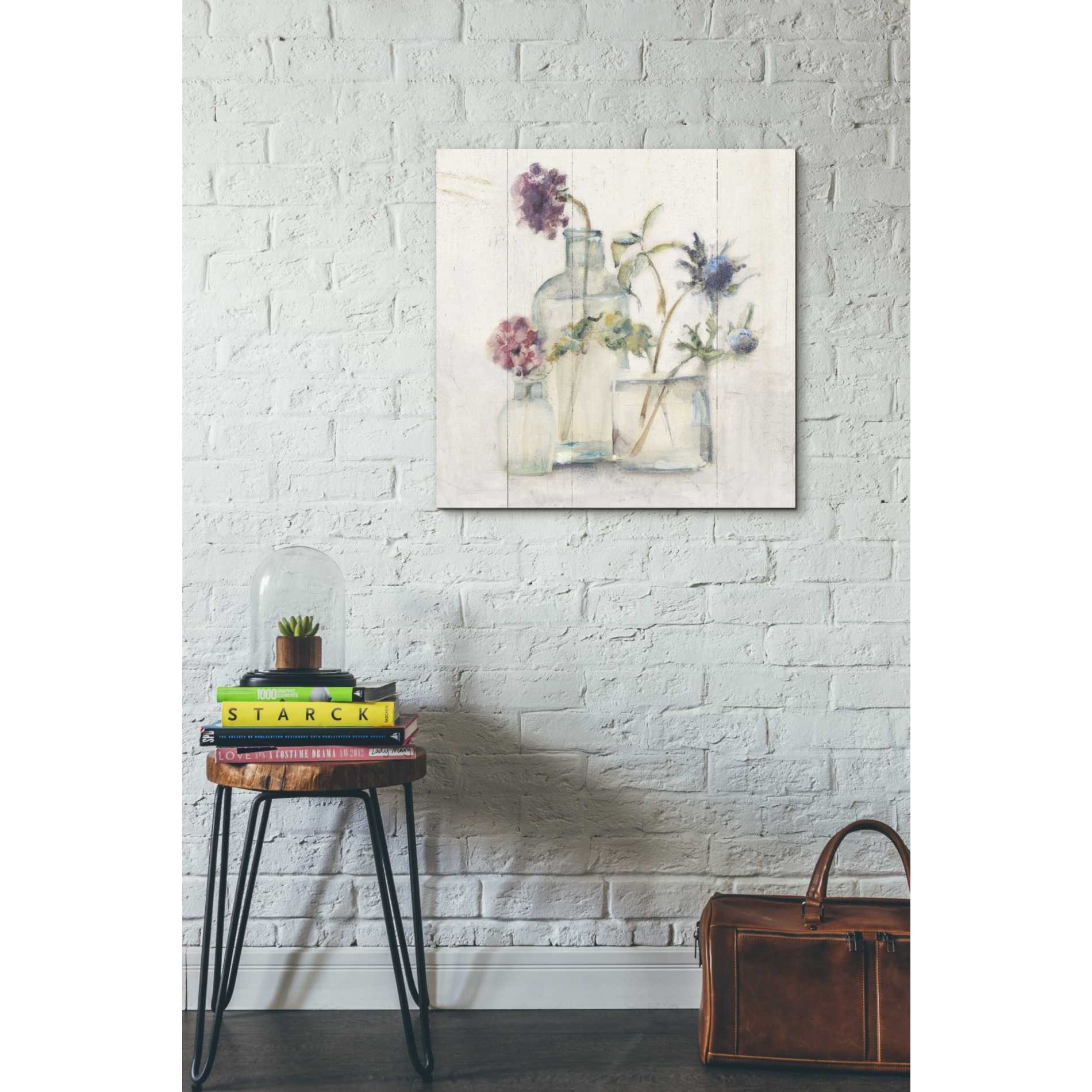 'Blossoms on Birch II' by Cheri Blum, Canvas Wall Art,26 x 26