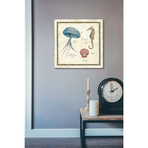 'Oceanography III' by Daphne Brissonet, Canvas Wall Art,26 x 26