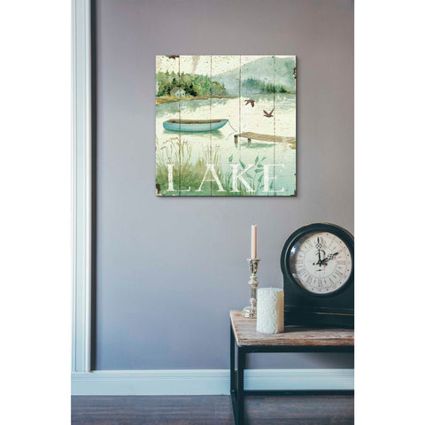 Image of 'Lakeside II' by Daphne Brissonet, Canvas Wall Art,26 x 26