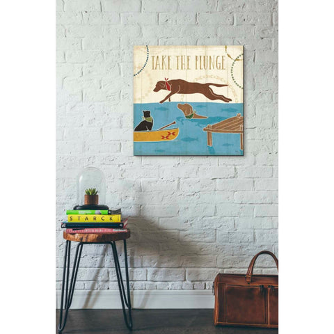 Image of 'Lake Pals VI' by Veronique Charron, Canvas Wall Art,26 x 26