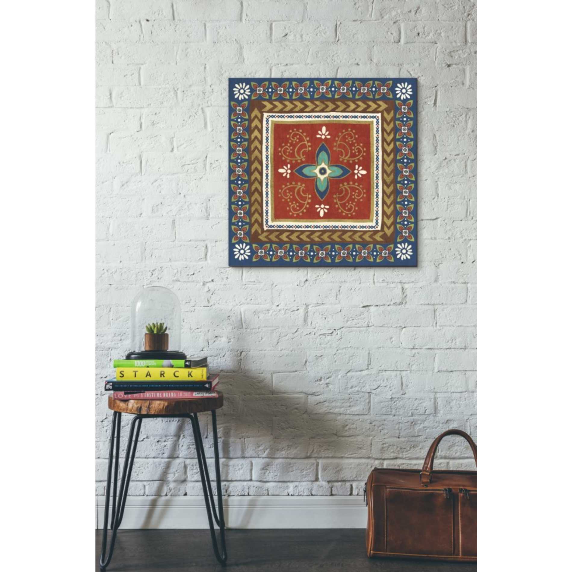 'Mexican Fiesta II' by Veronique Charron, Canvas Wall Art,26 x 26
