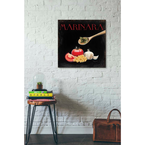 Image of 'Italian Cuisine IV' by Marco Fabiano, Canvas Wall Art,26 x 26