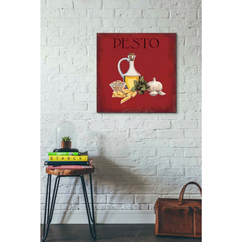 Image of 'Italian Cuisine II' by Marco Fabiano, Canvas Wall Art,26 x 26