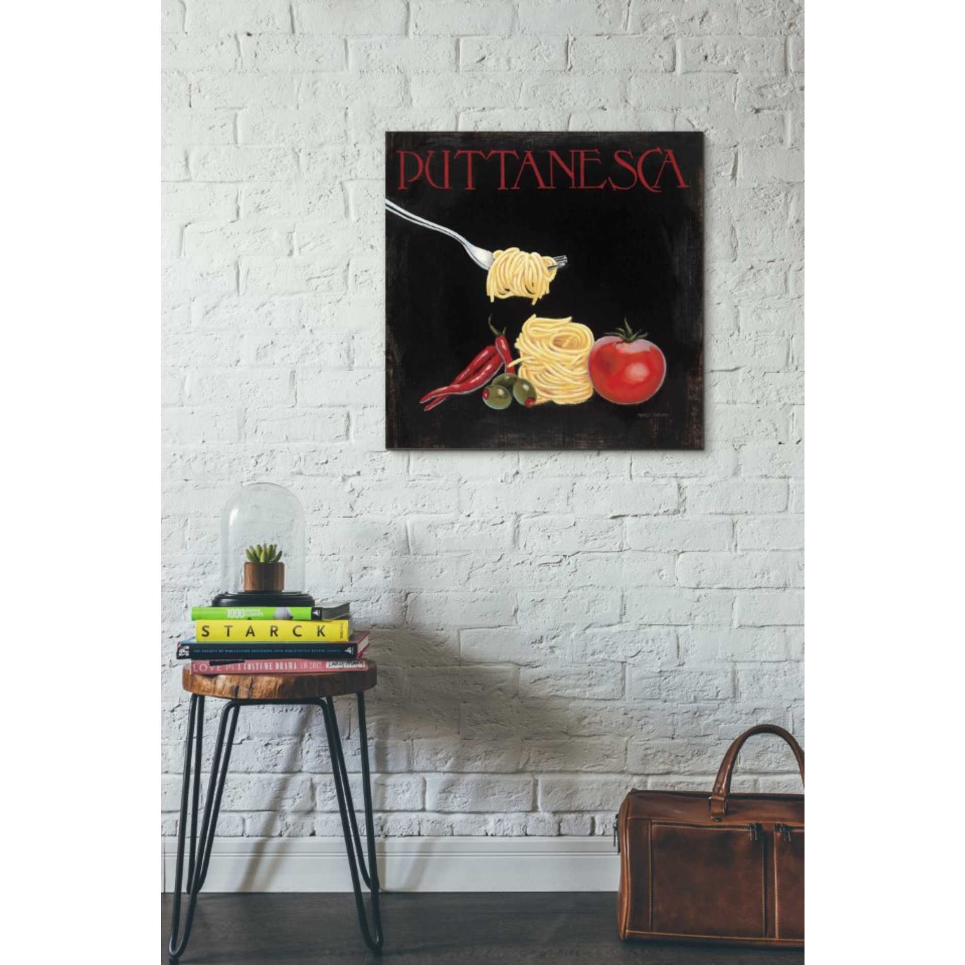'Italian Cuisine I' by Marco Fabiano, Canvas Wall Art,26 x 26