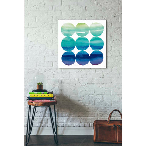 Image of 'Summer Dots III' by Elyse DeNeige, Canvas Wall Art,26 x 26