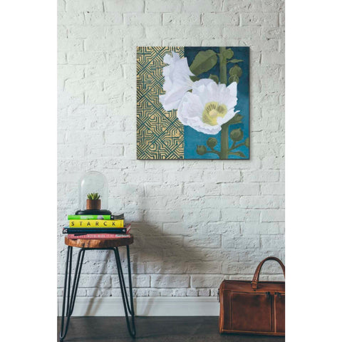 Image of 'Soft Evening III Indigo' by Kathrine Lovell, Canvas Wall Art,26 x 26