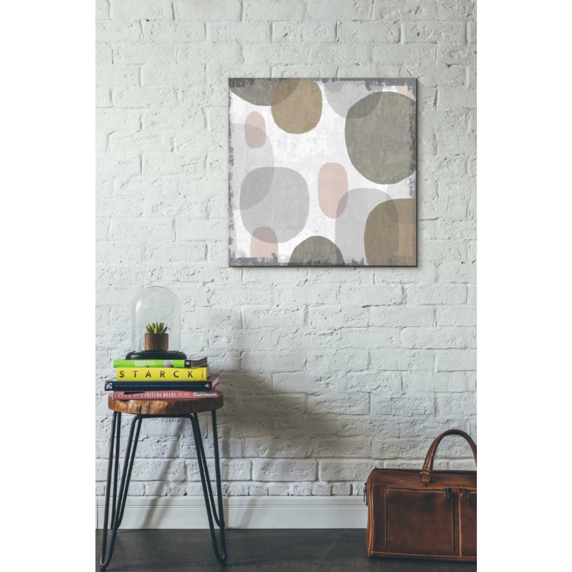 'Pastel Drips I' by Michael Mullan, Canvas Wall Art,26 x 26