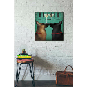 'Double Shepherd Martini' by Ryan Fowler, Canvas Wall Art,26 x 26