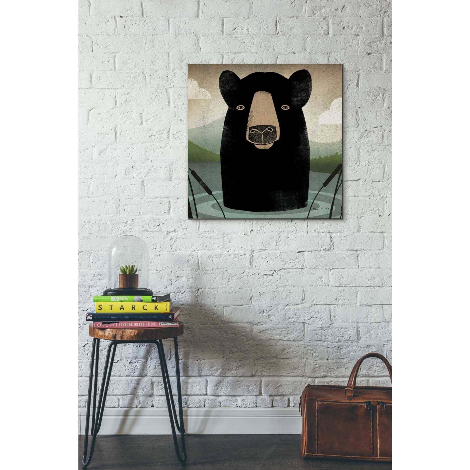 'Skinny Dip Crop' by Ryan Fowler, Canvas Wall Art,26 x 26