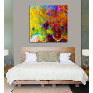 'Earth As Art: Land of Terror' Canvas Wall Art,26 x 26