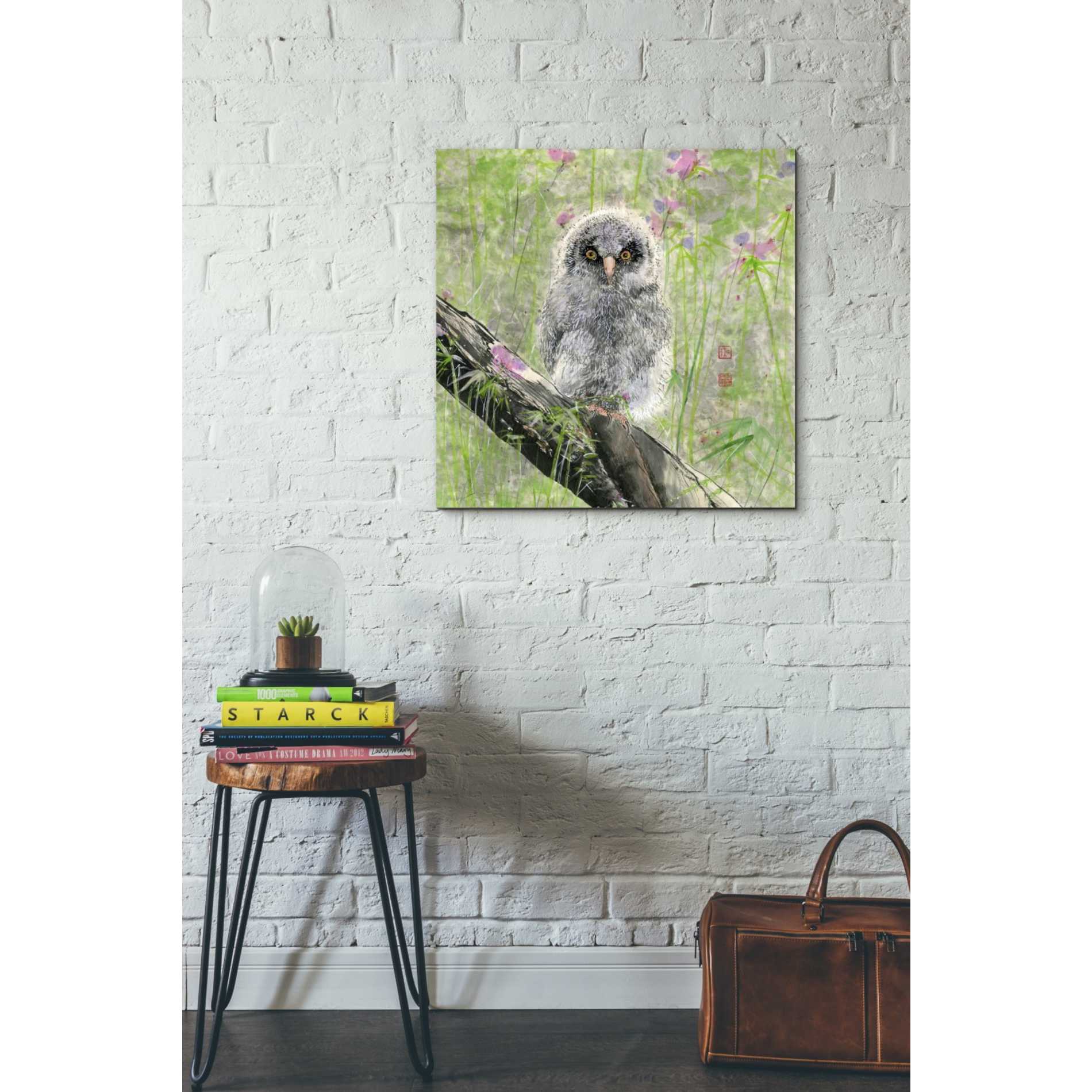 'Owlet' by River Han, Giclee Canvas Wall Art