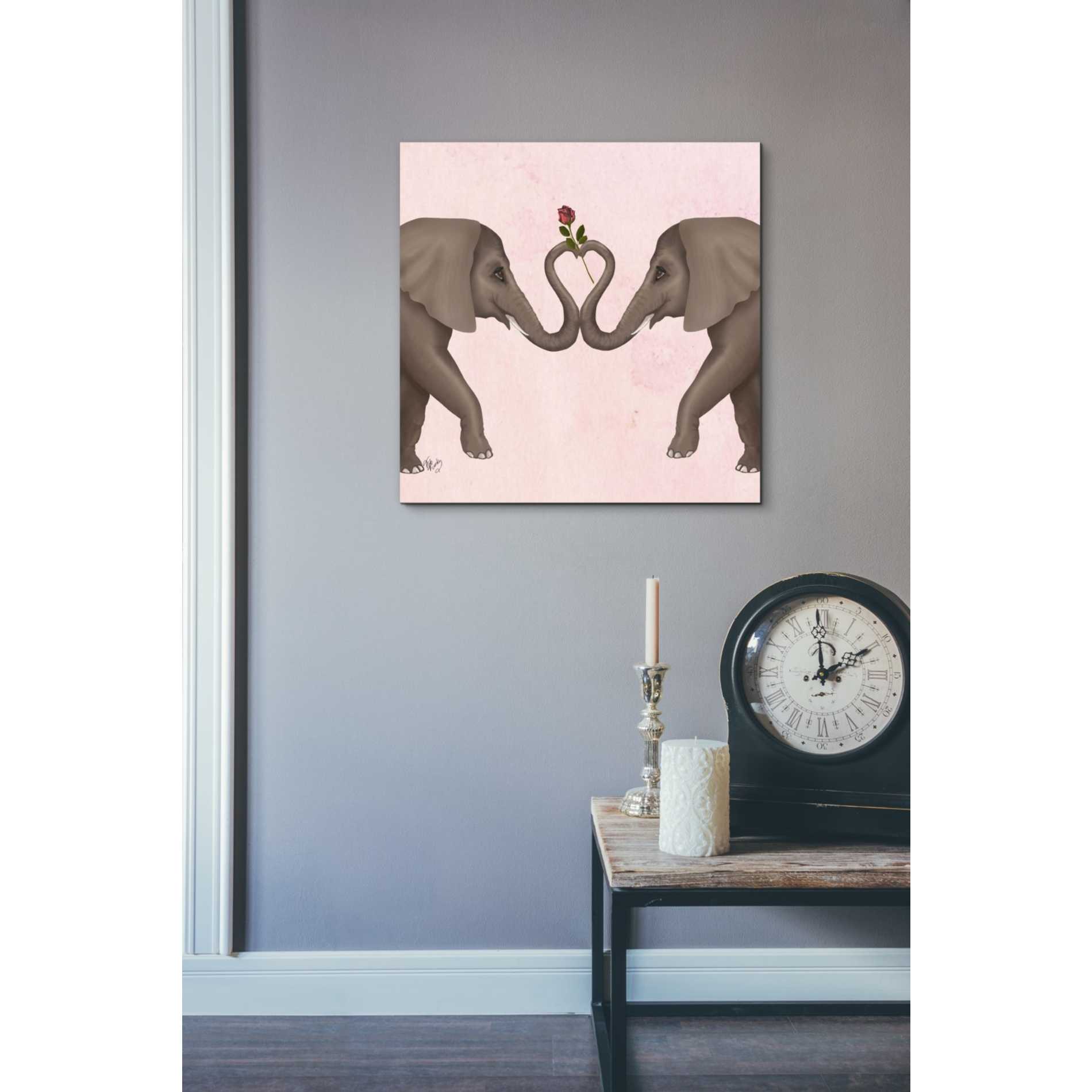 'Love is in the Air Collection C' by Fab Funky Giclee Canvas Wall Art