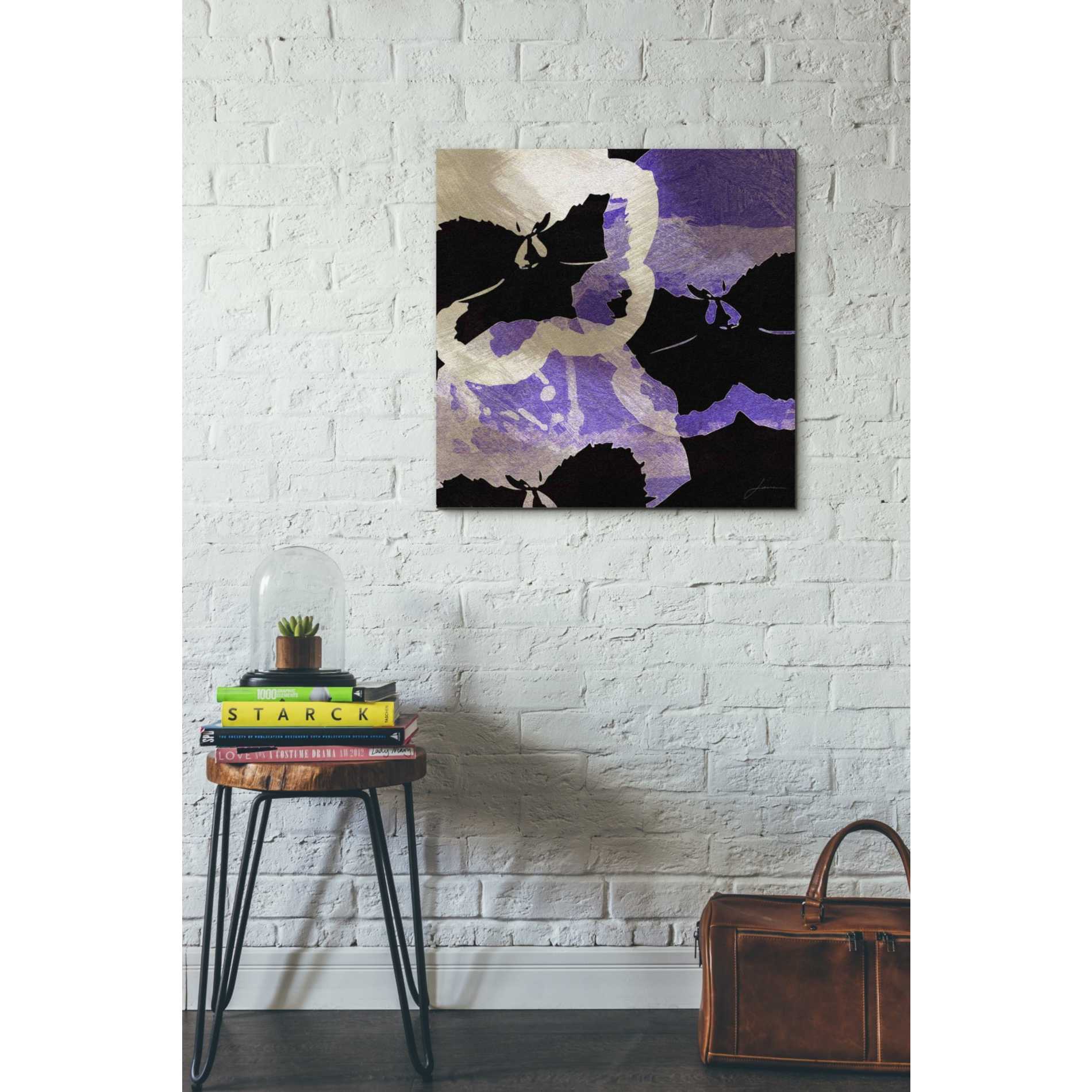 'Bloomer Tiles VII' by James Burghardt Giclee Canvas Wall Art
