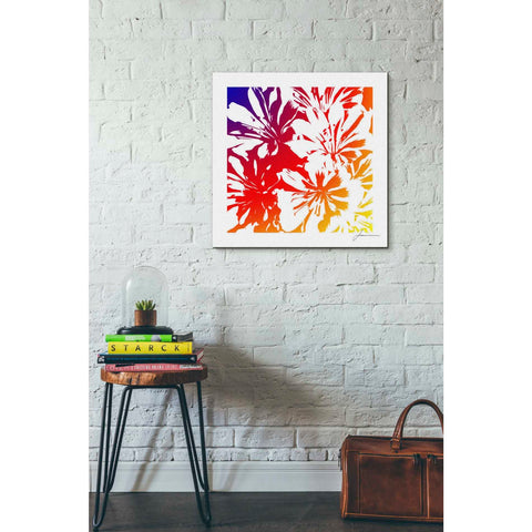 Image of 'Floral Brights I' by James Burghardt Giclee Canvas Wall Art