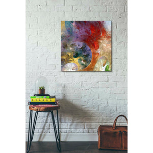 'Lunar Tiles II' by James Burghardt Giclee Canvas Wall Art