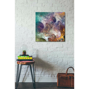 'Lunar Tiles IV' by James Burghardt, Canvas Wall Art,26 x 26
