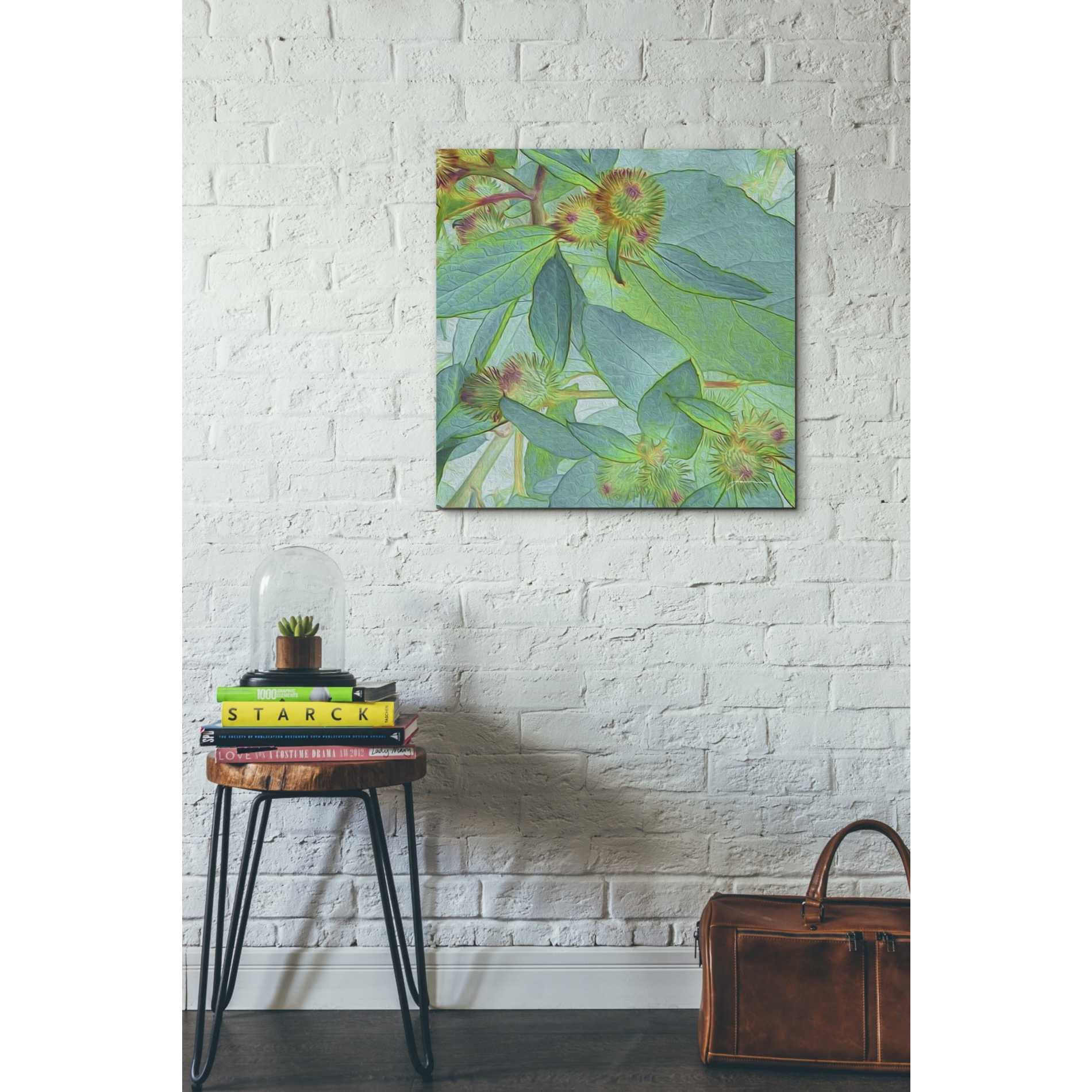 'Prickley Tiles I' by James Burghardt Giclee Canvas Wall Art