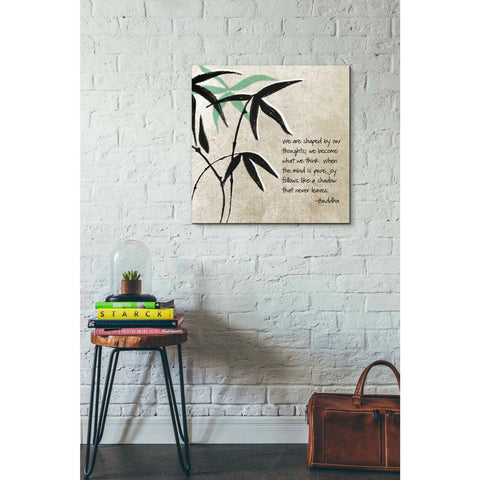 Image of 'Joy Follows' by Linda Woods, Canvas Wall Art,26 x 26